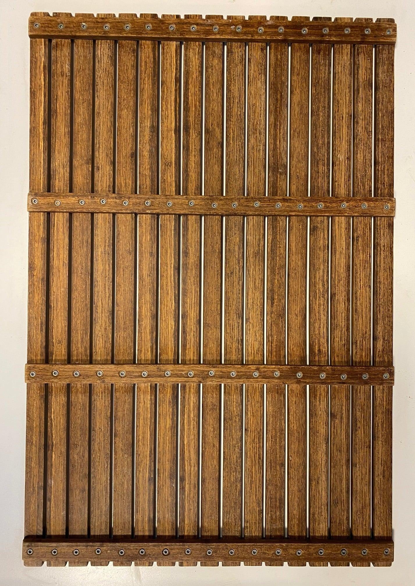 Houten badmat