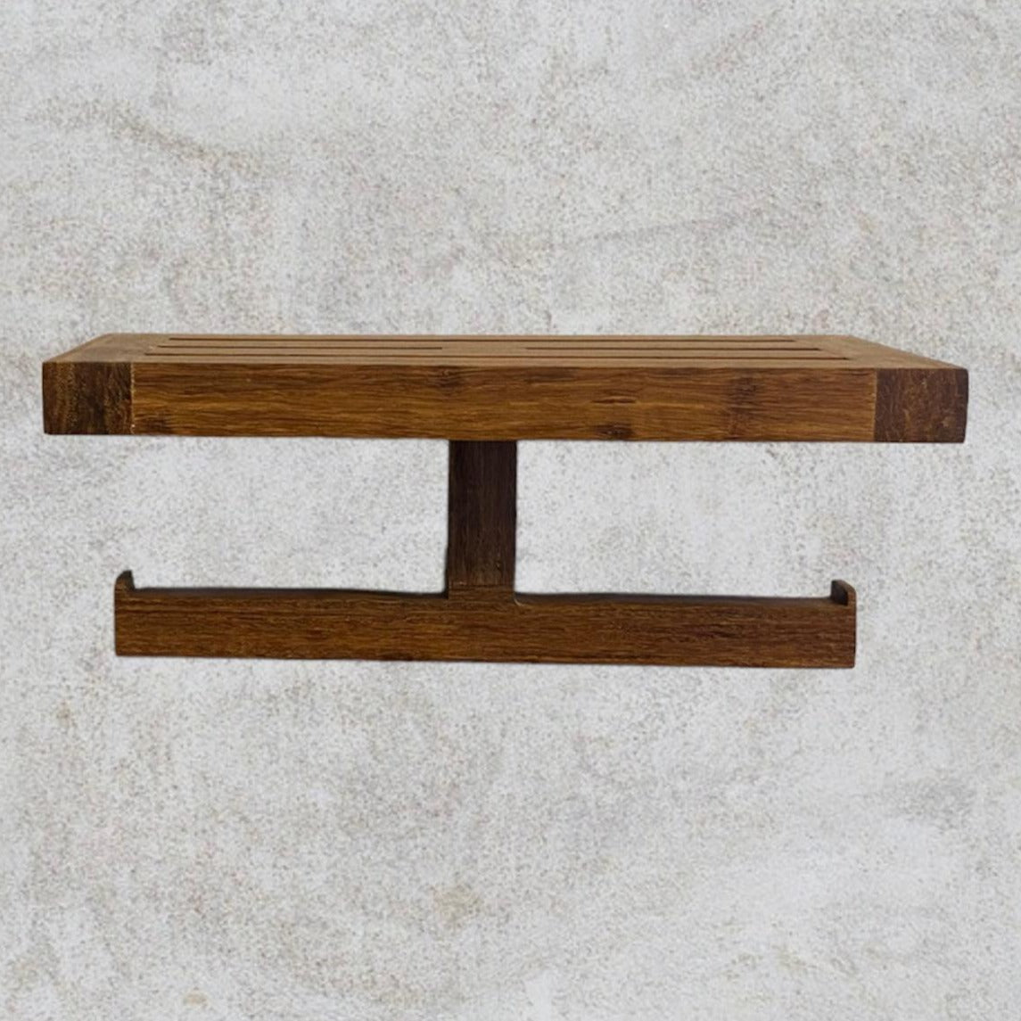 kapstok met 3 haken hout